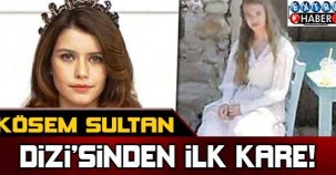 Kösem Sultan dizisinden ilk kare.