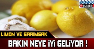 Limon ve sarımsak bakın neye iyi geliyor !