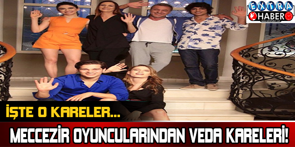Medcezir oyuncularından veda kareleri