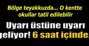 Meteoroloji'den alarma geçiren uyarı geldi