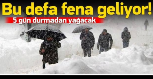 TARİH VERİLDİ.! ŞİDDETLİ KAR YAĞIŞI OLACAK VE KIŞ ÇOK SERT GEÇECEK…