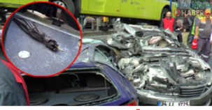 ŞEMSİYENİN BEDELİ AĞIR OLDU! METROBÜS SALDIRGANI ASIL ŞİMDİ YANDI..!
