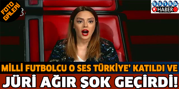 Milli futbolcu o ses Türkiye'ye katıldı. Jüri ağır şok geçirdi!