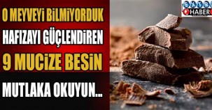 İşte hafızayı güçlendiren 9 mucize besin !