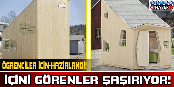 İşte 10 m2'lik o evler..