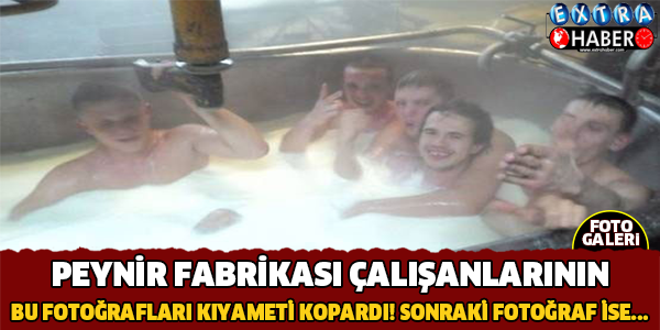 Banyo Yaptıkları Sütle.. Bu Fotoğraf Kıyameti Kopardı!