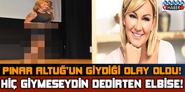 PINAR ALTUĞ MİNİ ETEĞİYLE TÜM DİKKATLERİ UZERİNE ÇEKTİ!