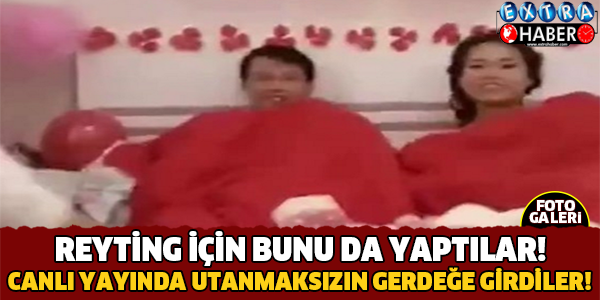 Reyting İçin Bunu da Yaptılar! Dünya Bu Görüntüleri Konuşuyor..