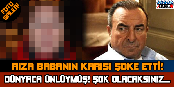 Rıza komiser bakın kiminle evliymiş!