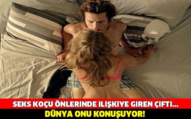 ÖNÜNDE İLİŞKİYE GİREN ÇİFTE... DÜNYA BU SEKS KOÇUNU KONUŞUYOR!