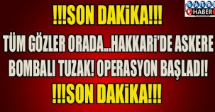 HAKKARİ YÜKSEKOVA'DA OPERASYON BAŞLADI!
