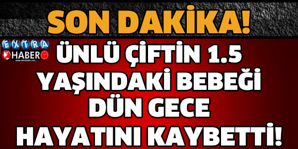 ÜNLÜ ÇİFT HAYATININ ACISINI YAŞIYOR...