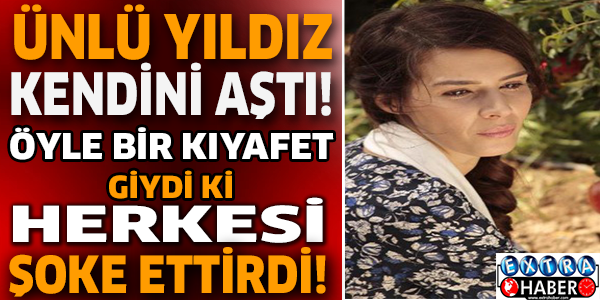 Ünlü yıldız kendini aştı! Öyle bir kıyafet kiydi ki herkesi şoke ettirdi!