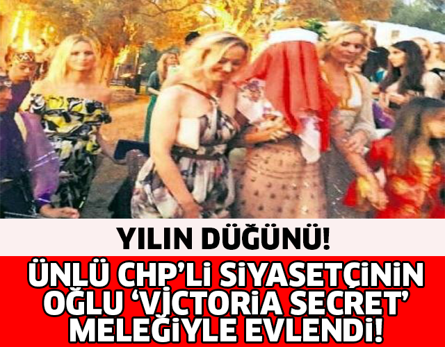 Ünlü Siyasetçinin Oğlu Dünyaca Ünlü Mankenle Evlendi!