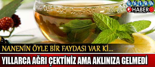 Nanenin Öyle Bir Faydası Var ki