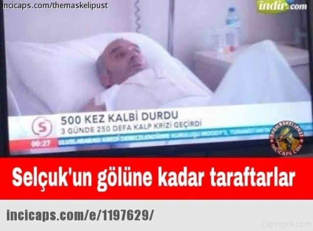 Maç geçti ama Capsleri hala bir numarayı oynuyor!