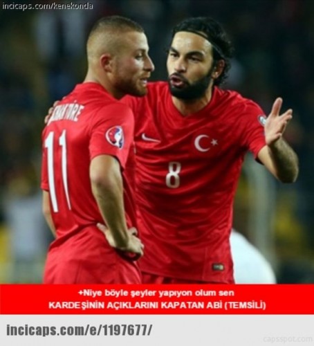 Maç geçti ama Capsleri hala bir numarayı oynuyor!