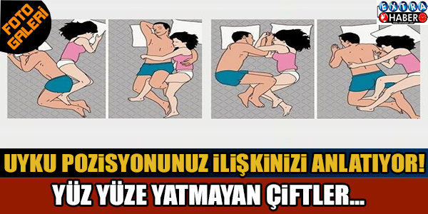Uyku pozisyonunuz ilişkinizi anlatıyor!