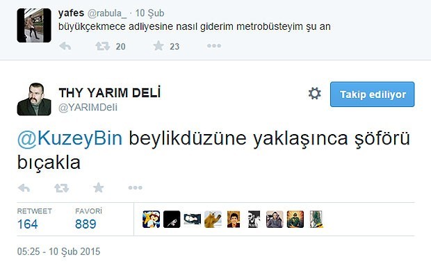 Adı üzerinde yarım deli! Çok güleceksiniz...
