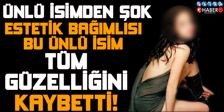 Yüzü öyle bir hale geldi ki...