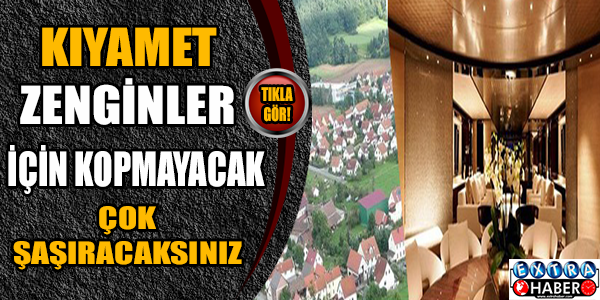 Zenginlere özel kıyamet rezidansı!