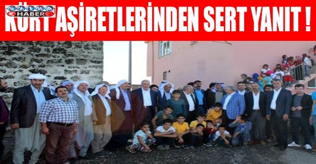 Kürt aşiretlerinden sert yanıt !