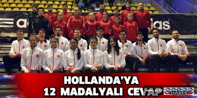Hollanda’ya 12 madalyalı cevap