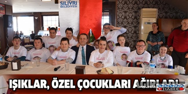 Işıklar, özel çocukları ağırladı