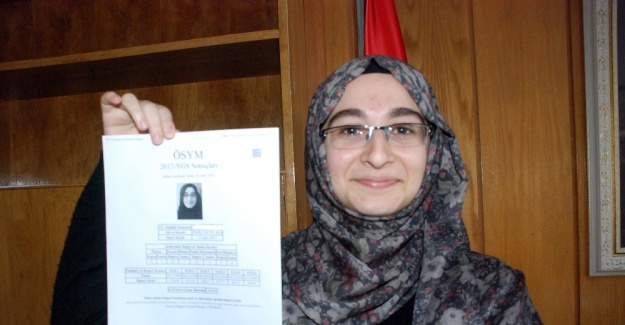 O kıza sevindiren haber: YGS’de hayatının şokunu yaşamıştı