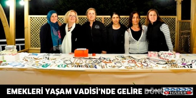 KÜLTÜR SANAT KURSİYERLERİNİN ÜRÜNLERİ YAŞAM VADİSİ’NDE SATIŞTA…