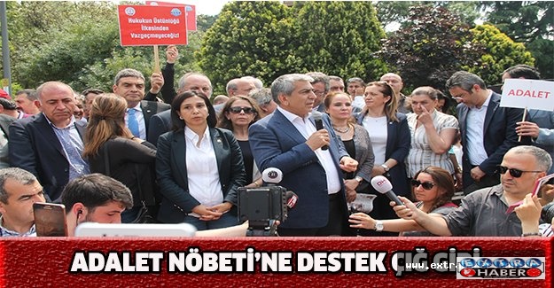 Adalet Nöbeti’ne destek çığ gibi