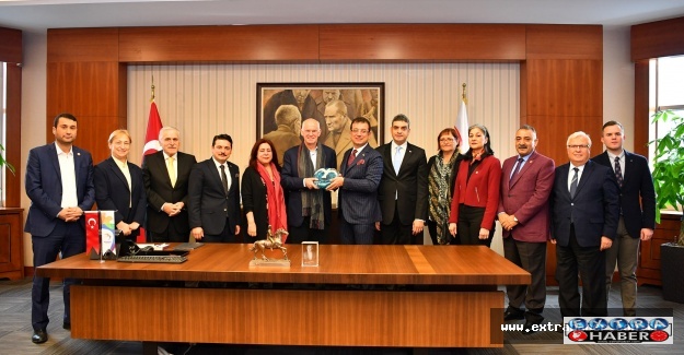 İmamoğlu Yunanistan heyetini ağırladı