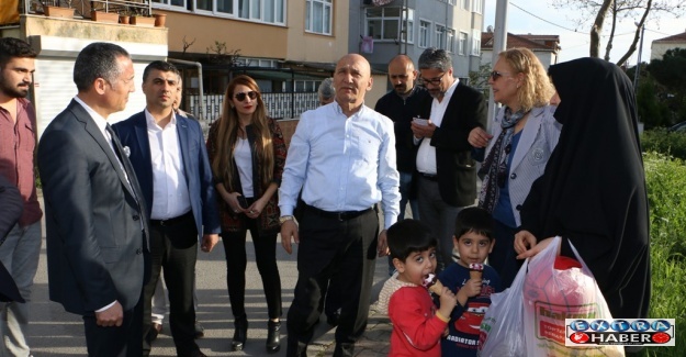 BAŞKAN ALTINOK ÖZ CUMHURİYET MAHALLESİ ESNAFINI ZİYARET ETTİ