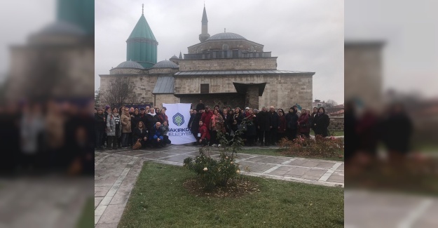 BAKIRKÖYLÜLER, VUSLATININ 745. YILINDA HZ. MEVLANA’YI ZİYARET ETTİLER