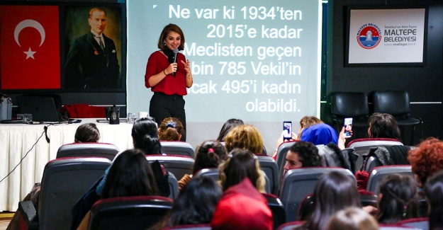 Feyza Altun Maltepeli Kadınlarla Konferans Düzenledi