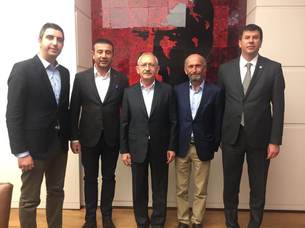 Başkan Gökhan Yüksel’den Genel Başkan Kemal Kılıçdaroğlu’na Destek Ziyareti
