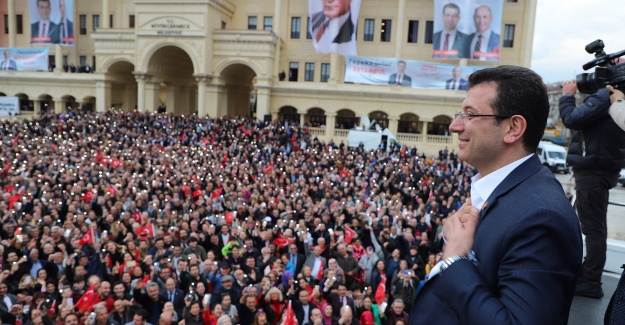 İmamoğlu Tebrik Ziyaretinde Binlere Konuştu