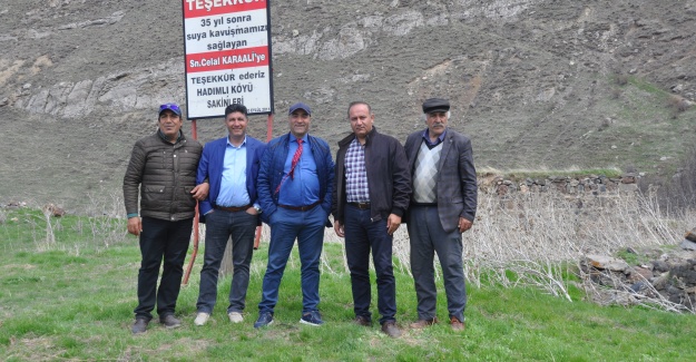 HADIMLI KÖYÜNDE BİR İLKE İMZA ATILDI