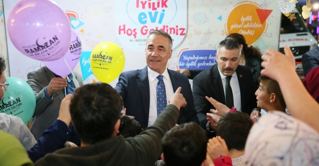 İyilik Evi Çocukların İlgi Odağı Oldu
