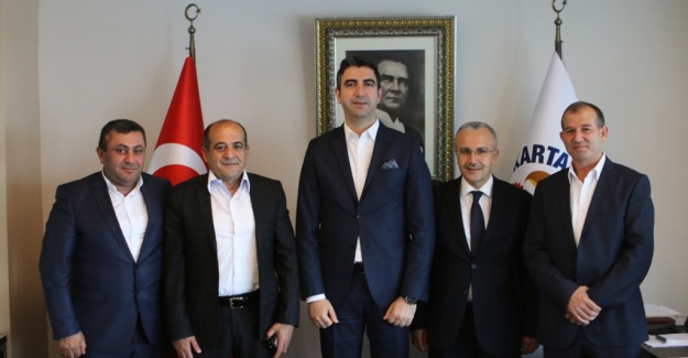 Mühendis, Mimar Ve Esnaf Odalarından Başkan Gökhan Yüksel’e Ziyaret