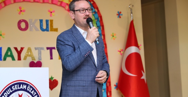KARTOĞLU ÖĞRENCİLERE KARNE DAĞITTI