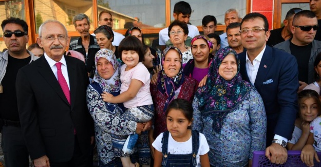 Çatalca'da, Kılıçdaroğlu ve İmamoğlu rüzgarı