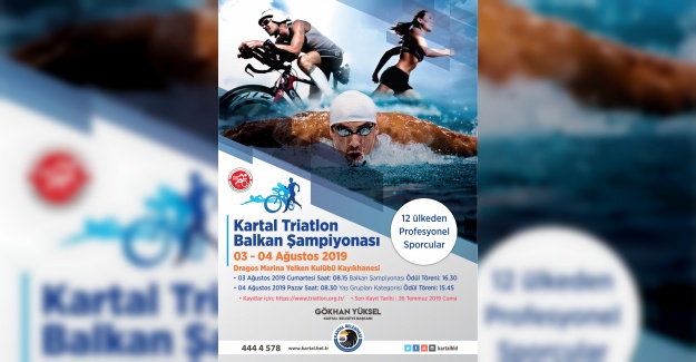 Triatlon Balkan Şampiyonası Heyecanı Kartal’da Yaşanacak