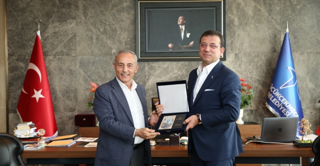 EKREM İMAMOĞLU’NDAN KÜÇÜKÇEKMECE BELEDİYESİ’NE ZİYARET
