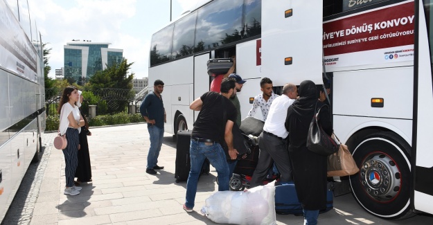Esenyurt’tan Suriye’ye dönüşler hızlandı