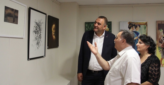 Kartal Belediyesi’nde Resim-Seramik Sergisi Açıldı