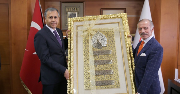 VALİ YERLİKAYA’DAN BAŞKAN AYDINER’E ZİYARET