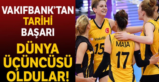 Bronz Madalya Vakıfbank Kızlarının