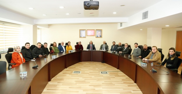 Başkan Dursun Gazetecilerle Buluştu