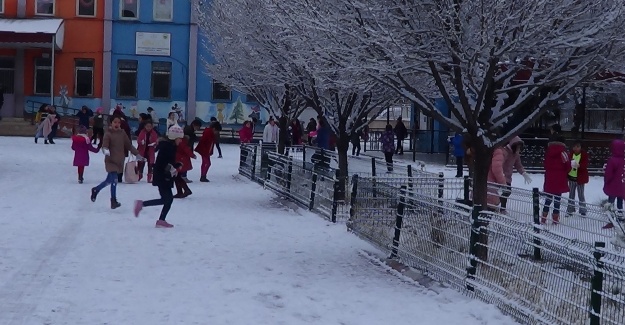 Iğdır'a yılın ilk karı yağdı